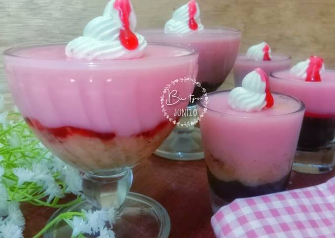 Puding Cookies Strawberry