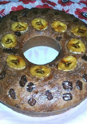 Foto resep Bolu pisang coklat lembut dan gak seret