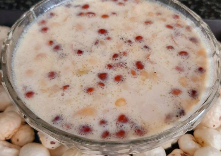 Recipe of Homemade Makhana kheer