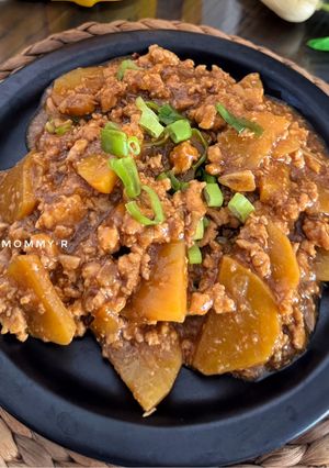 Foto resep Ayam Cincang Kentang masak Kecap