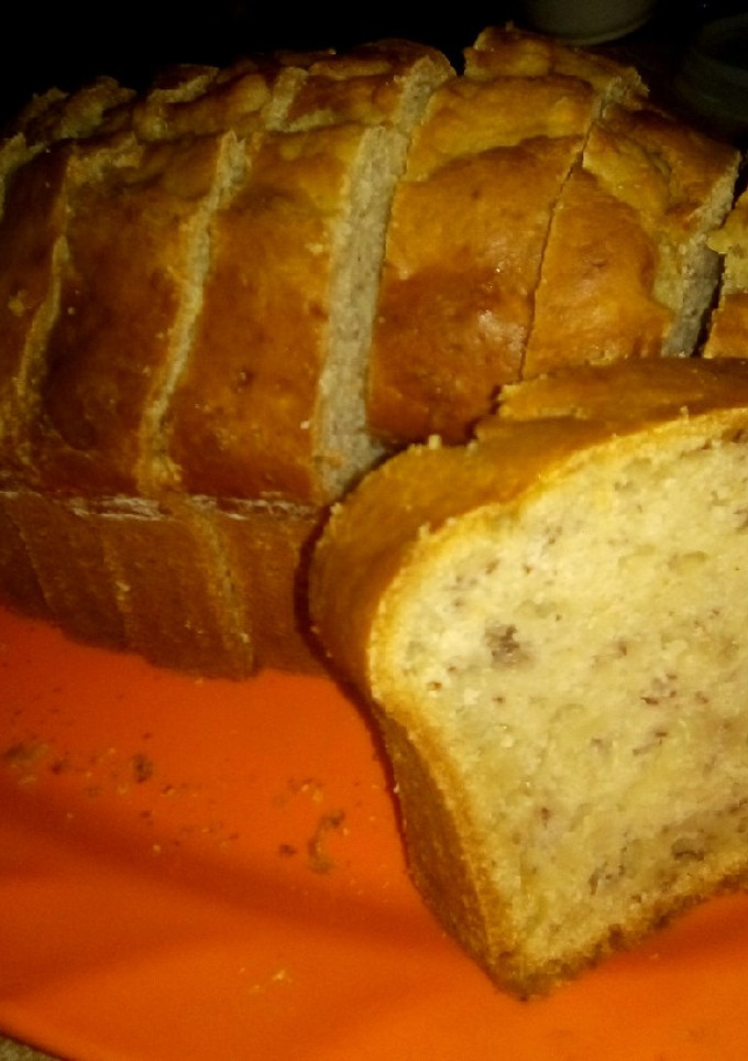 Una foto de Budín de banana