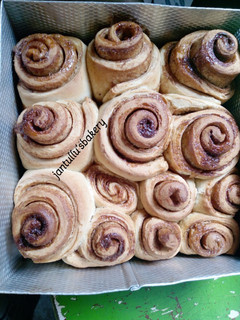 A picture of Soft,easy cinnamon rolls.