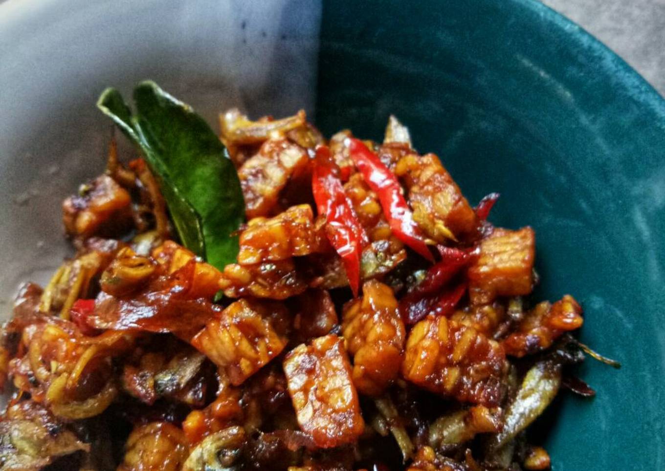 Tumis Tempe Teri