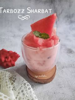 Foto resep Tarbozz Sharbat (Es Semangka India)