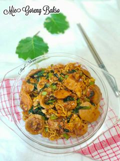 Foto resep Mie Goreng Bakso