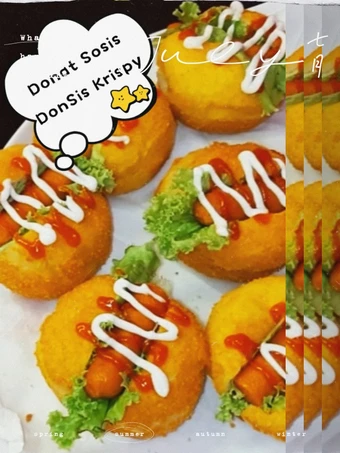 Cara Mudah Membuat Resep DonSis Krispy (Donut Sosis) yang Bisa Manjain Lidah Anti Ribet, Lezat