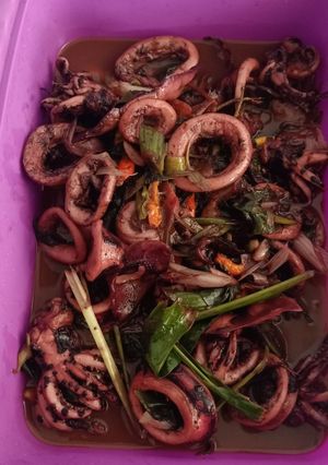 Foto resep Cumi Tumis Hitam
