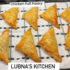 A picture of Chicken Puff Pastry:.