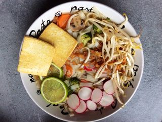 Vegan Pho (Vietnamese noodle soup)