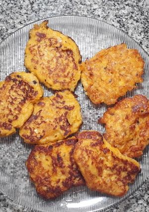 Una foto de Croquetas veganas de calabaza