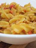 Pasta Fusilli With Coconut Cream