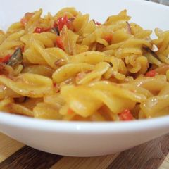 A picture of Pasta Fusilli With Coconut Cream.