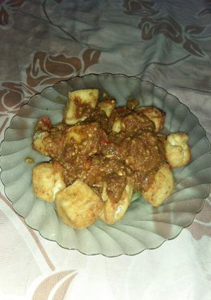 Foto resep Tahu crispy sambel kacang