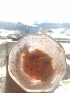 Una foto de Postre súper express en 10 minutos y saludable