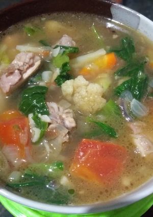 Foto resep Sop ayam sayur sueeger