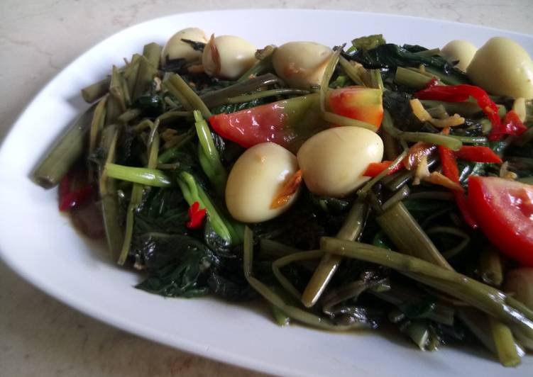 Tumis Kangkung Sambal Terasi