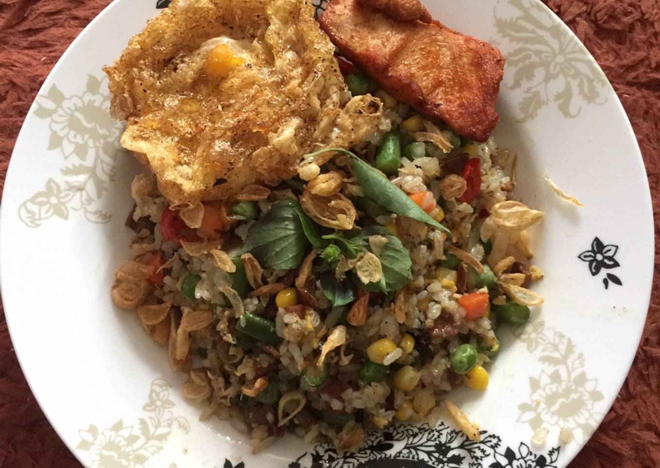 Nasi goreng hongkong Shirataki