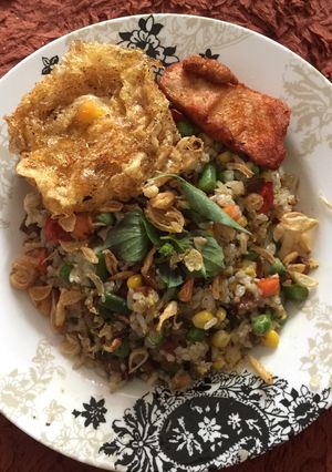 Foto resep Nasi goreng hongkong Shirataki