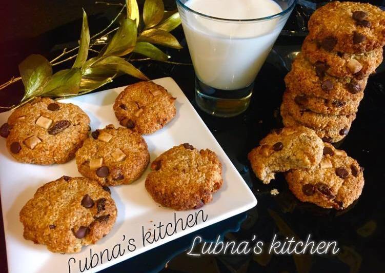 Banana Oatmeal Cookies: