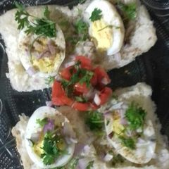 A picture of Egg Pav.