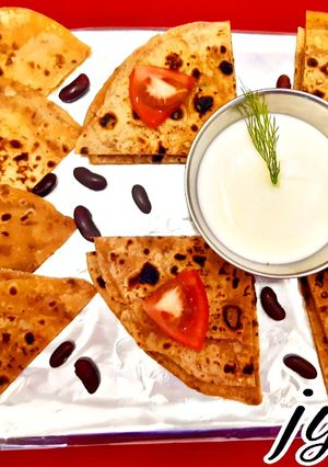 A picture of Rajma Paratha.