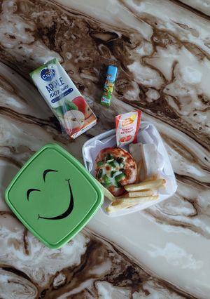 صورة لوصفة لانش بوكس 😋