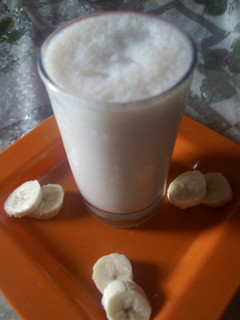 A picture of Banana shake.