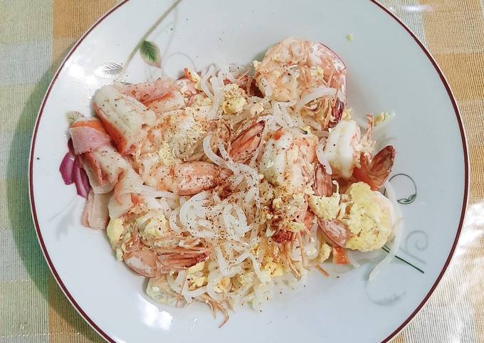 Mie Goreng Shirataki Udang (Keto & DEBM Friendly)