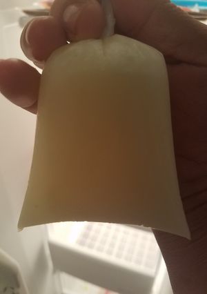 Una foto de Charamuscas de coco con leche