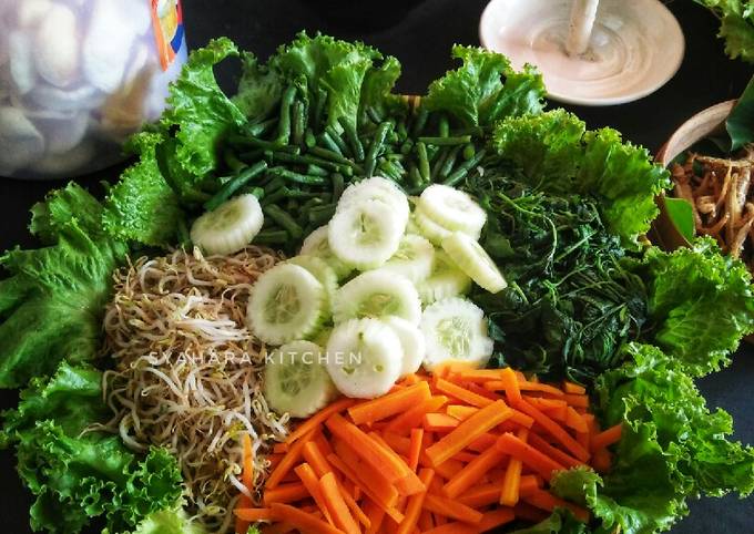 Anti Ribet, Bikin Gudangan Urapan Sayur Enak