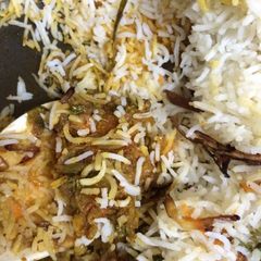 A picture of Fish Biriyani(King Fish).