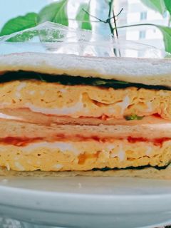 Hình của món Sandwich trứng.