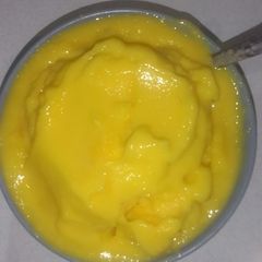 A picture of Mango Sorbet.