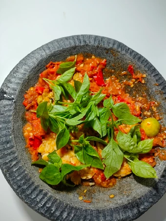 Cara Gampang Membikin Resep Sambel Tempe Kemangi yang Lezat Anti Ribet, Lezat Sekali