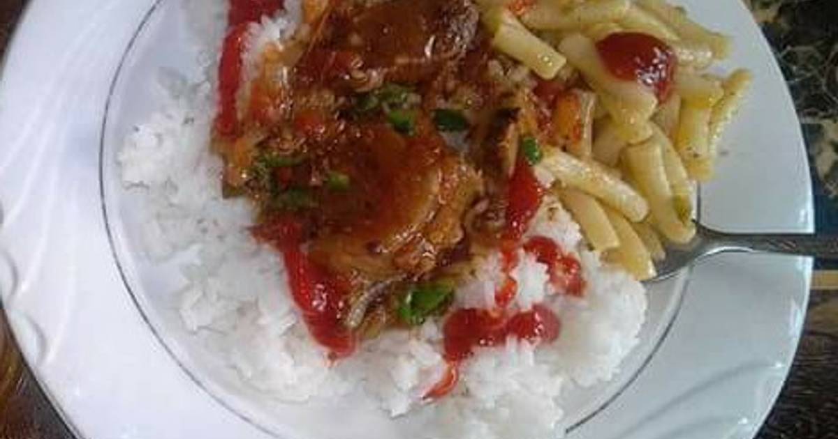 Plain Boiled Rice Beef Stew With Chips Recipe By Pauline Otieno Cookpad 5810