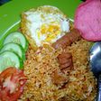 Nasi goreng merah terasi