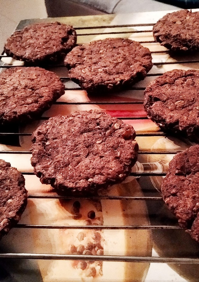 Una foto de Galletas Fáciles de Okara y Cacao