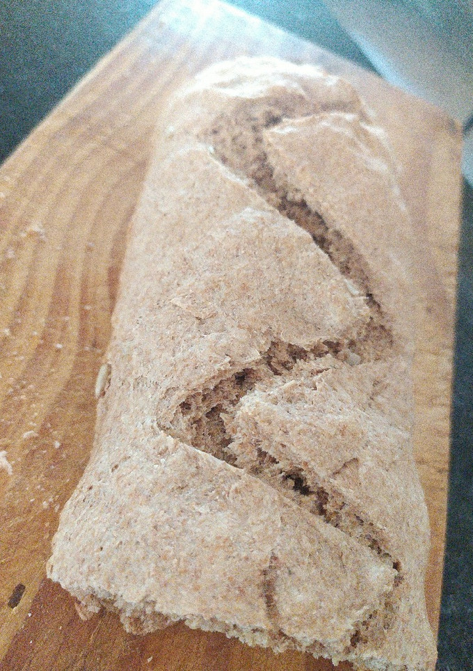 Una foto de Pan integral fácil y rápido
