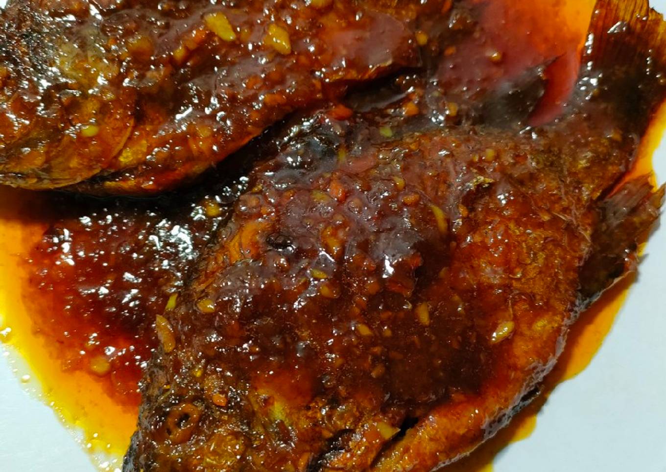 Nila Asam Manis ala Kaki Lima