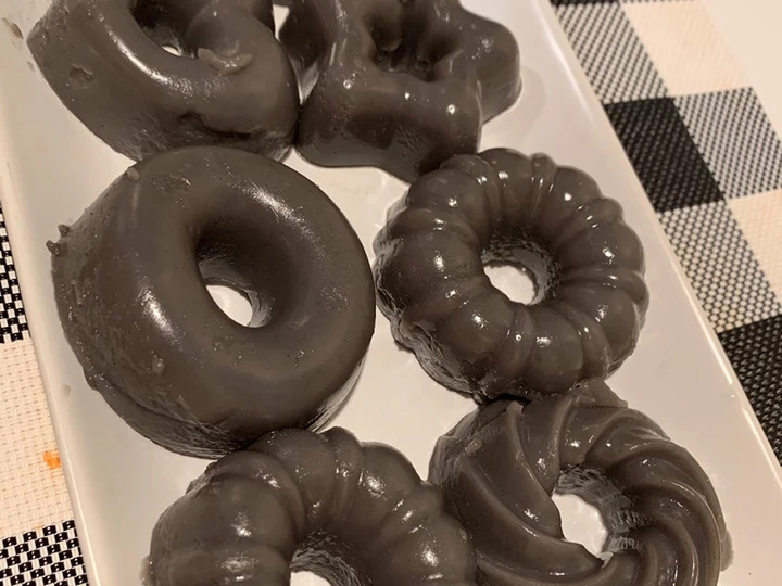 Easy Way Make Recipe Black Seasame Rice Cake Pudding that is Delicious, Really Delicious}