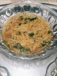 صورة لوصفة شوربة شعيرية