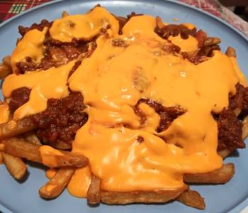 Unique Cuisine Sloppy Fries Restaurant Style