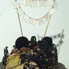 Condensed Milk Cotton Birthday Cake রেসিপির প্রধান ছবি