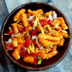 A picture of Kurkure bhel.