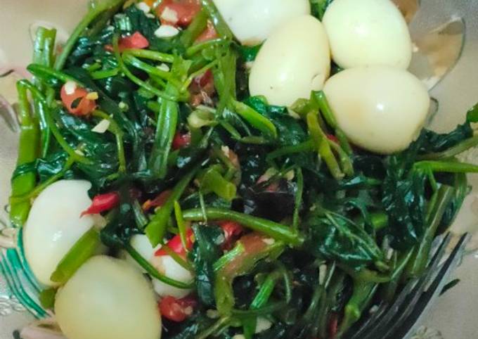 Resep Cah Kangkung Terasi Pedas, Bisa Manjain Lidah