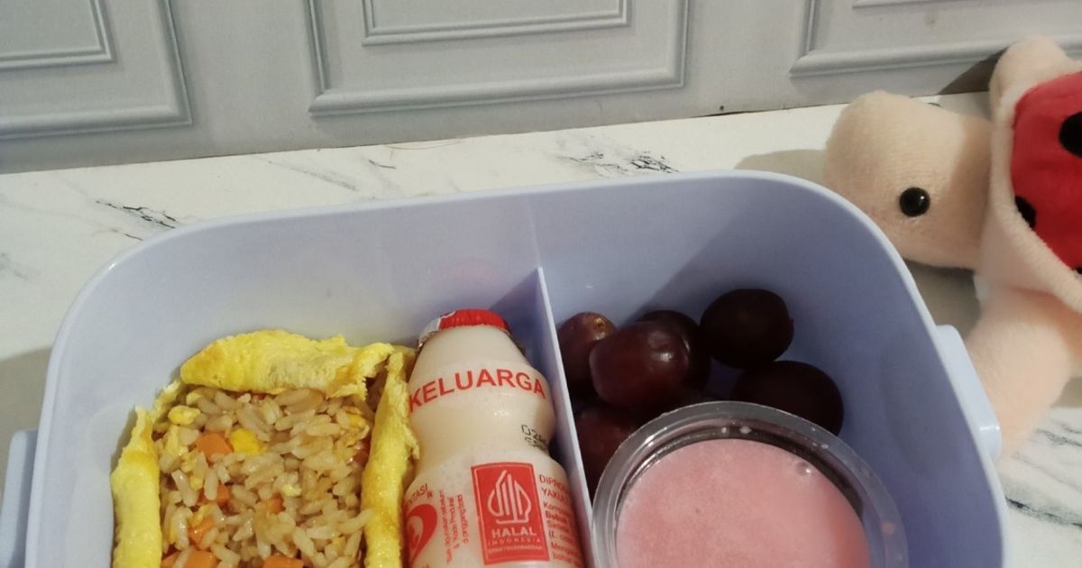 Nasi Goreng Selimut bekal anak TK