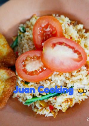 Foto resep Nasi Goreng Telur + Nugget