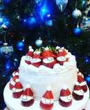 Torta de Navidad Frutillas Noel