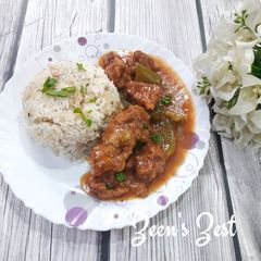 Restaurant style Manchurian Chicken A picture of Restaurant style Manchurian Chicken.