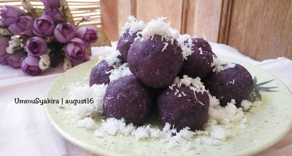 Resep Getuk Ubi Ungu Getuk Telo Ungu 3 Piring Sehari